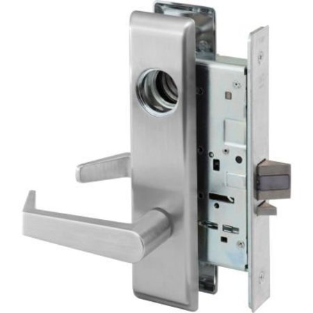 YALE COMMERCIAL 8808FL X 626 AUCN Field Reversible Mortise Lockset 85334